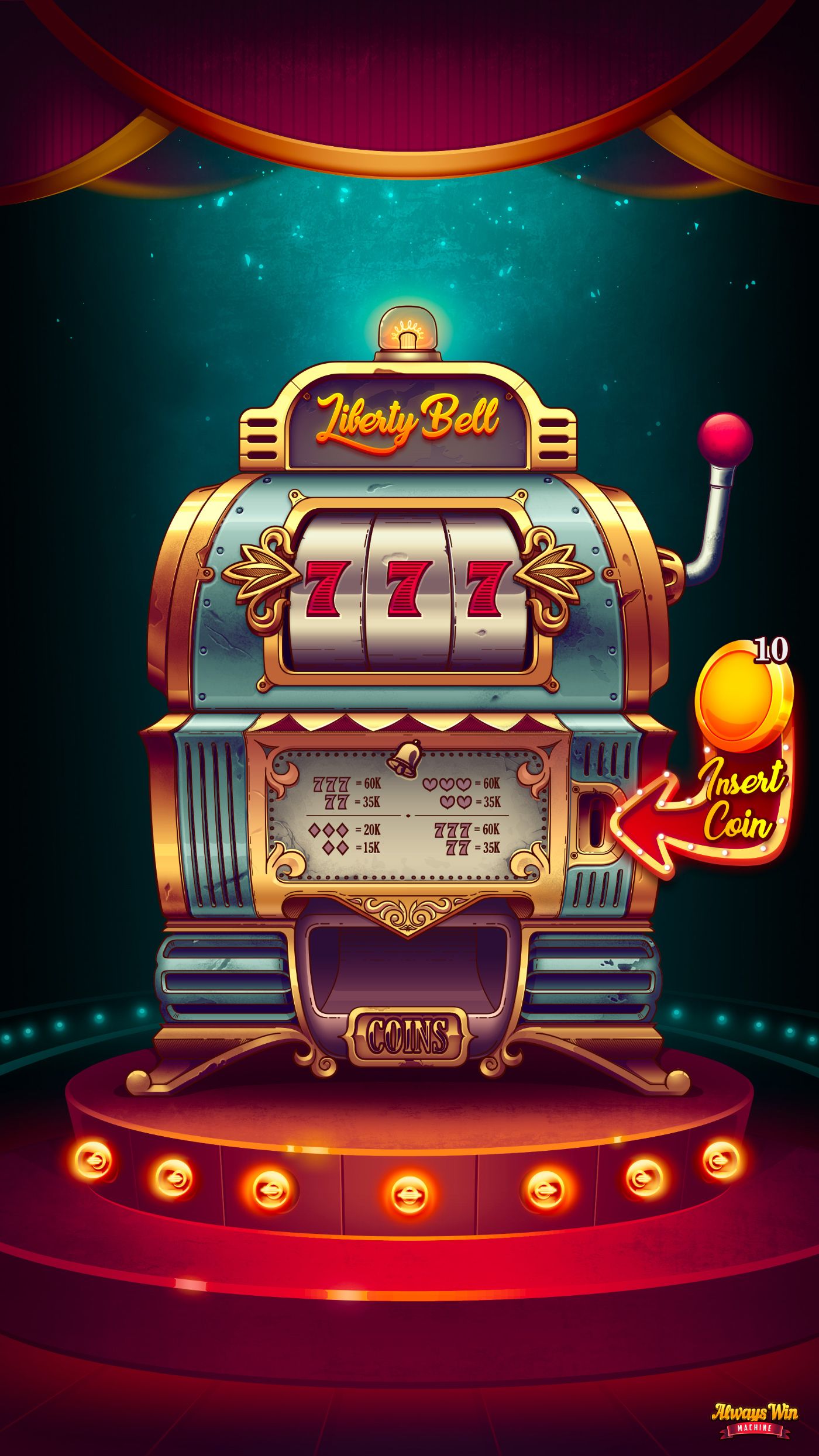 Dealer studio and baccarat card area on lunar 778